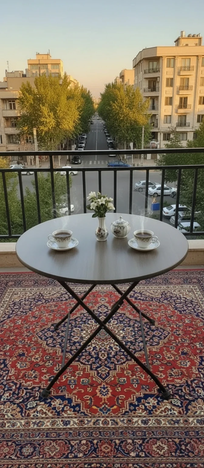 تراس و حیاط