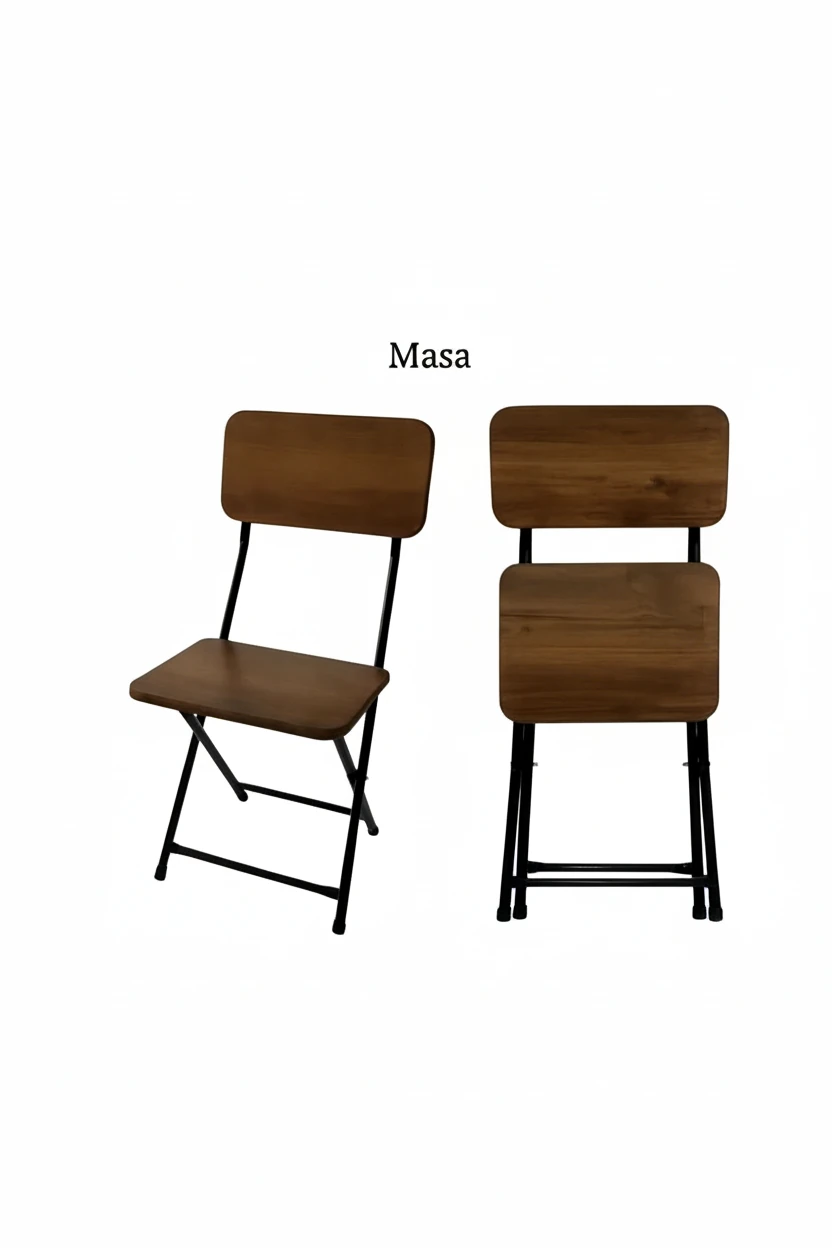 صندلی تاشو MDF